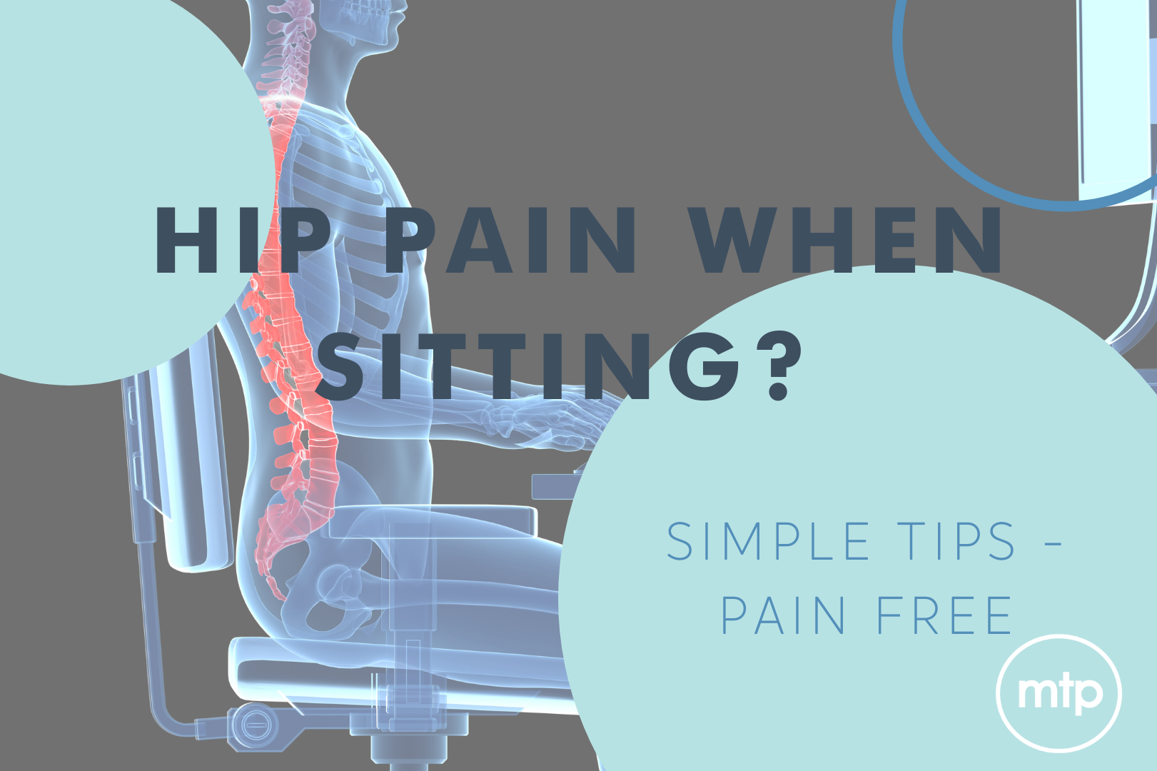 Professional Physical Therapy - Hip Pain from Sitting and What You